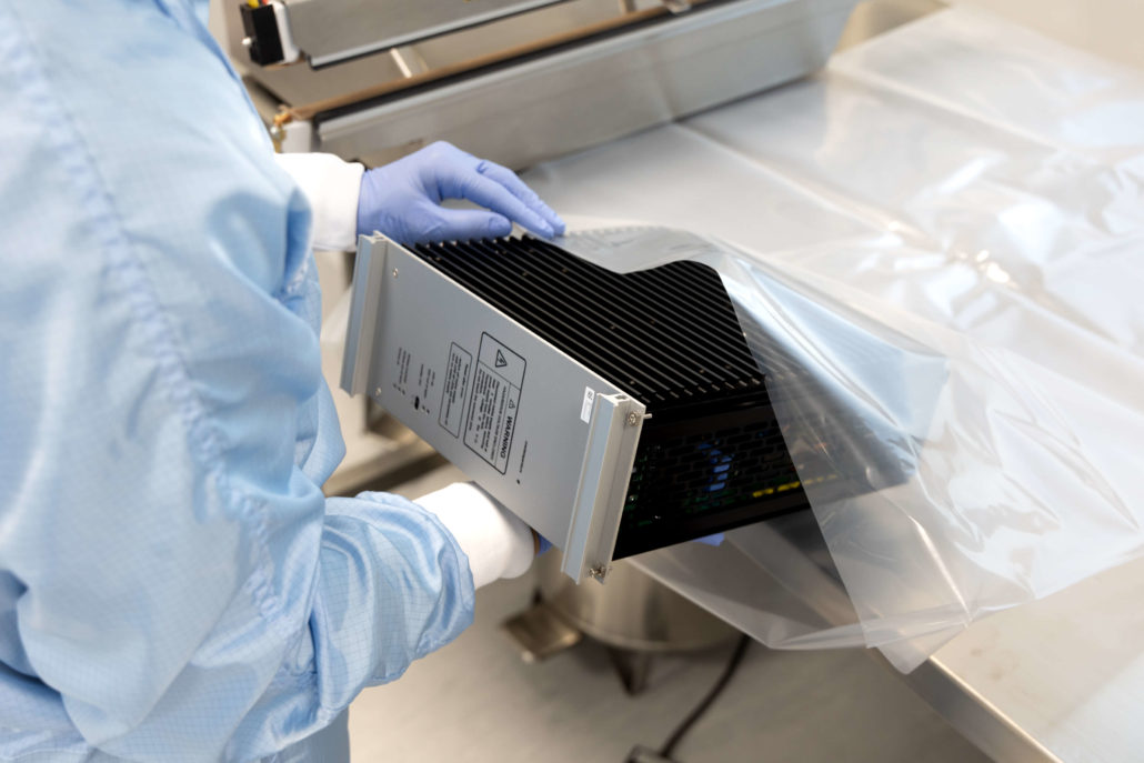 Precision cleaning and testing for sensitive electronics
