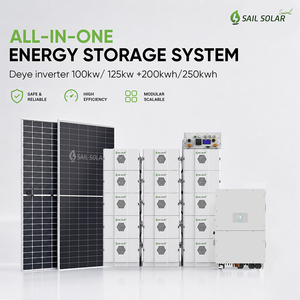 Deye 100kw 125kw Commercial Microgrid Solar Energy Storage System