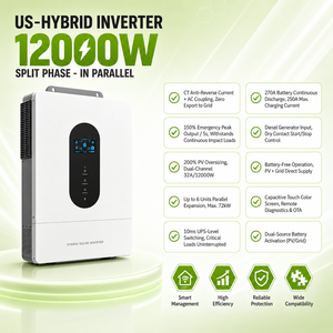 12000W 10000W Split Phase Grid Tie Solar Inverter