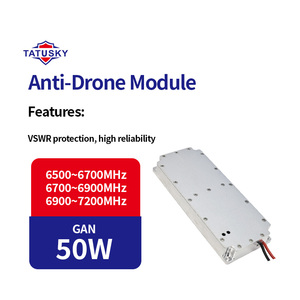 50W RF Power Amplifier GaN Anti Drone Defense Module