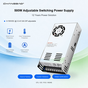 500W Adjustable Power Supply 12V-220V