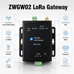 LoRa RF Module Modbus MQTT Gateway 433 868 915MHz