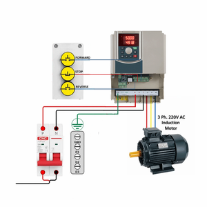 Single to Three Phase Converter VFD